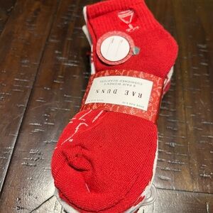 Rae Dunn Women’s Holiday Cheers Cushioned 6 pairs Quarter Length Socks